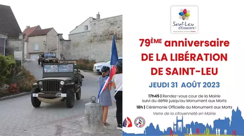 Commémoration de la libération de Saint-Leu