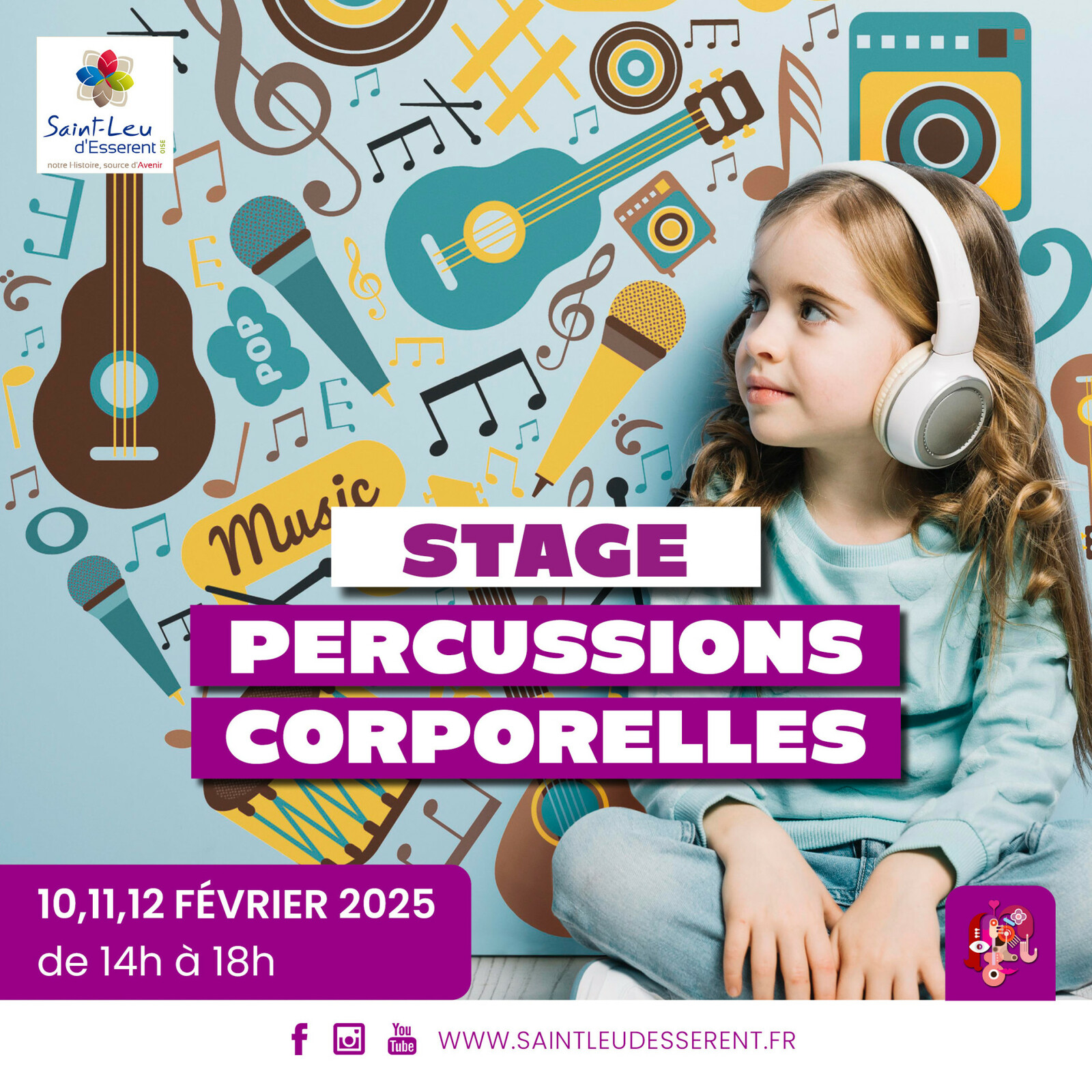 visuel stage percussions corporelles