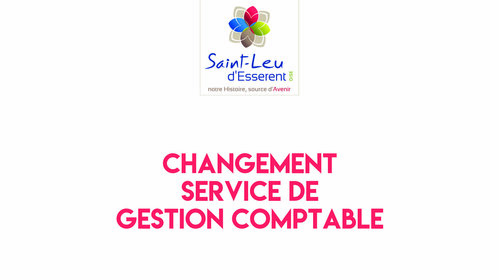 Changement Service de Gestion Comptable